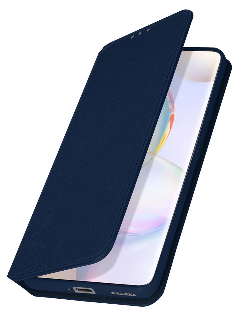 Avizar, Etui Honor 50 Magnetisch Klappbar Mit Videostand, Blau