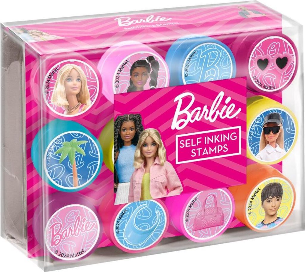 Barbie Malibu Stempelset 12-teilig