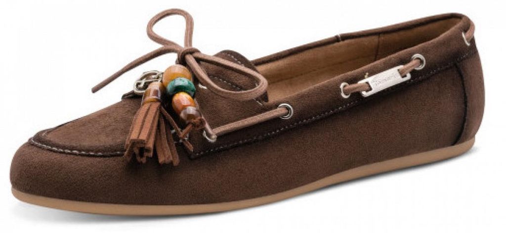 Tamaris schnürer Schnürschuhe braun in Gr. 41