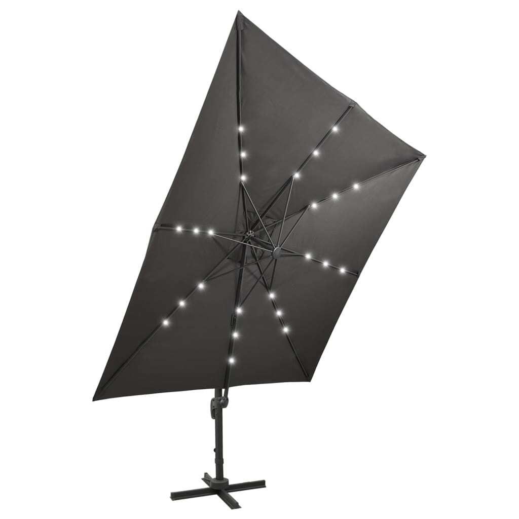 vidaXL Ombrello Ampel con illuminazione LED 300 cm Immagine del prodotto 