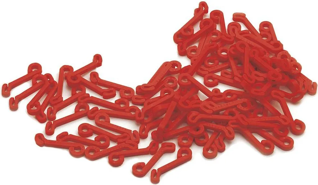 Fini les filets qui tombent avec les Fastclips Sport Precision Rouges
