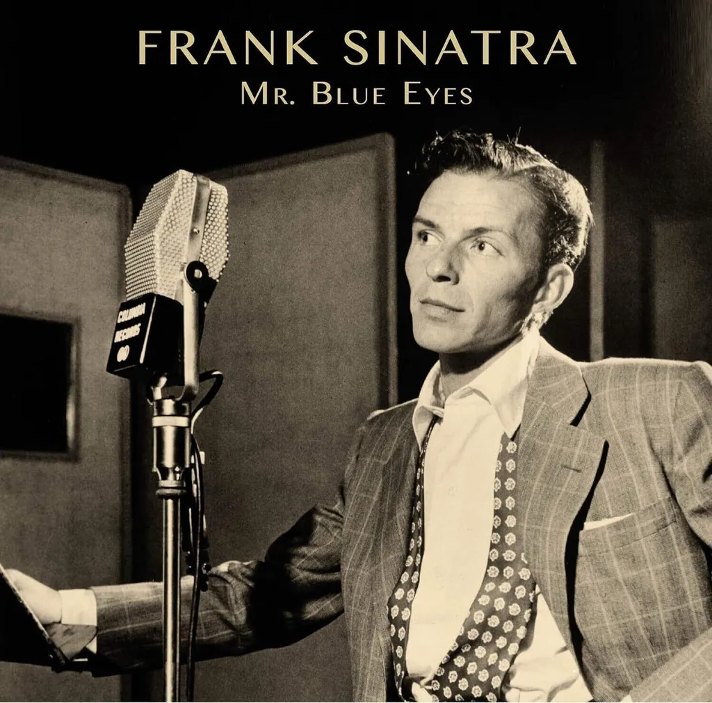 Cadeau Idéal Vinyle Frank Sinatra Mr. Blue Eyes Or Marbré Collector