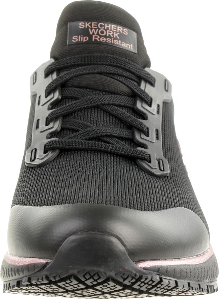 Skechers Work sportlicher Schnürer Schwarz Produktbild 