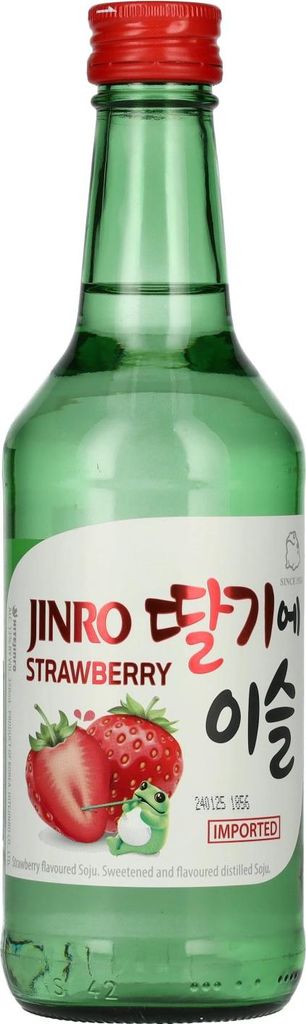 [ 360ml ] HITEJINRO Soju Jinro Strawberry / Soju mit Produktbild 