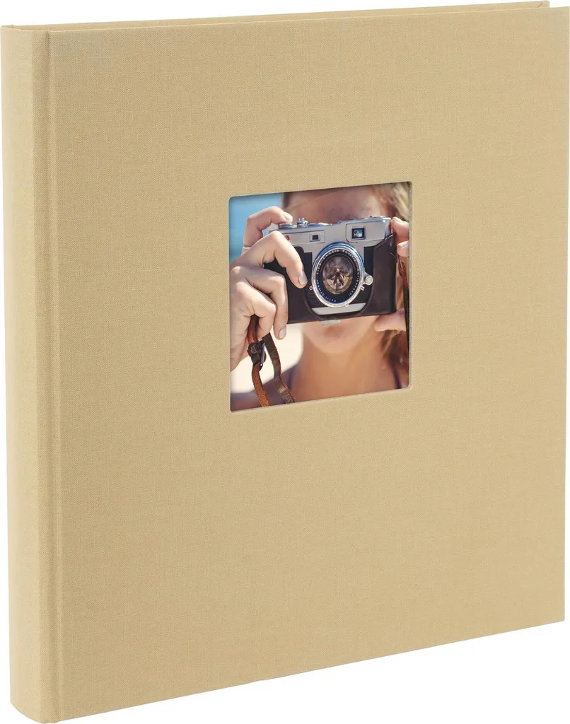 Goldbuch Album fotografico Bella Vista beige 30x31 cm 60 pagine nere - 1