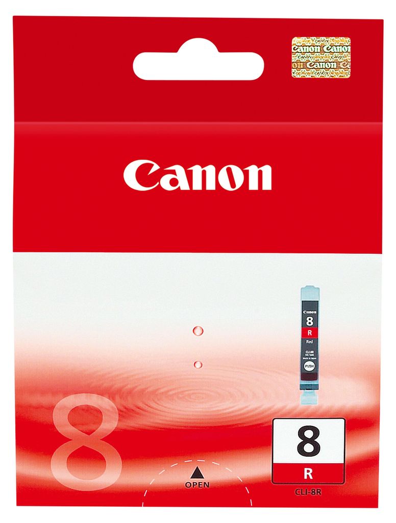 Atramentová náplň Canon CLI-8R pre Pixma Pro9000 red (400 Produktbild 