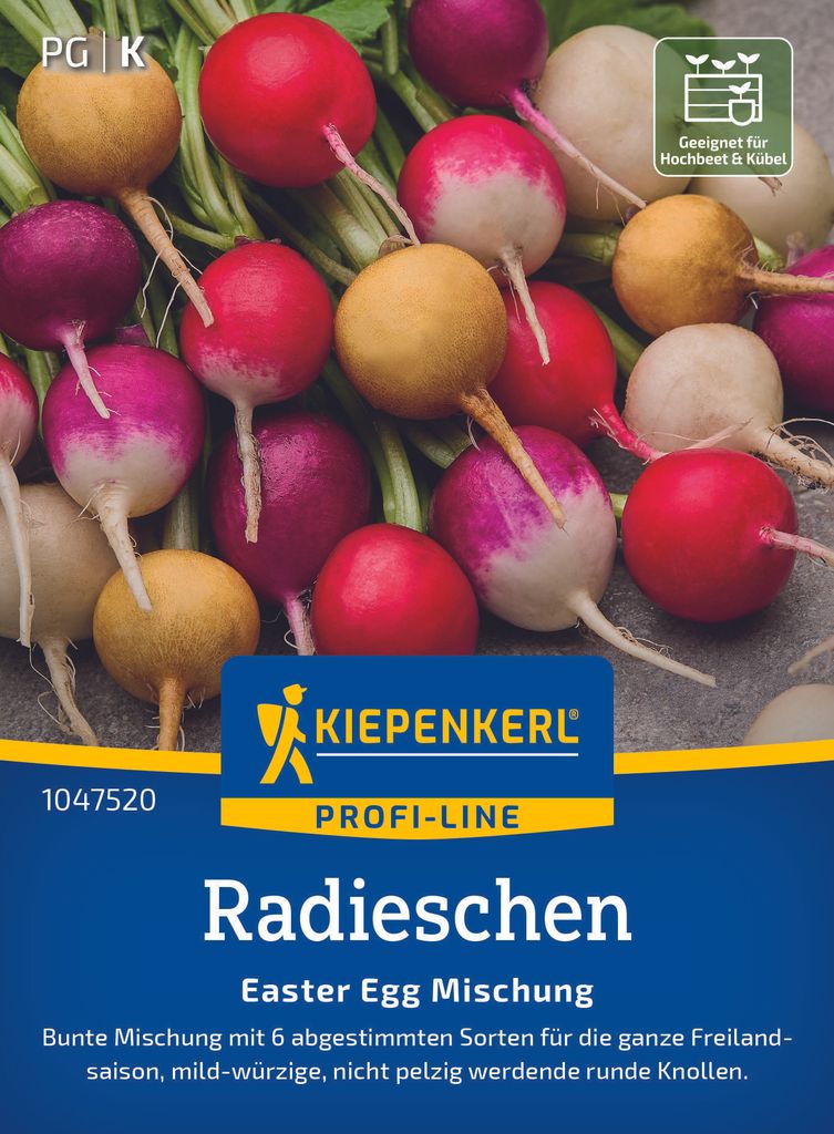 Kiepenkerl Radieschensamen Easter Egg 5-6 lfd. Meter Produktbild 