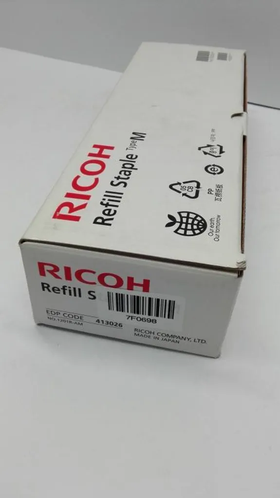 Solution agrafage Ricoh Type M pour reliure de documents - Lot de 5
