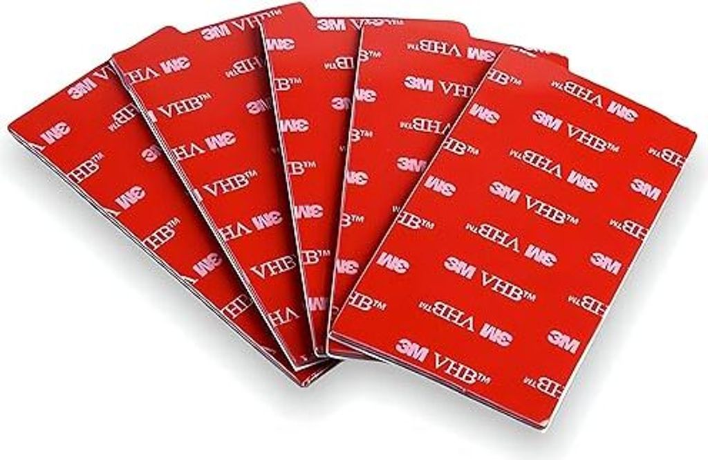 3M VHB Doppelseitiges Klebeband 4 Stück Produktbild 