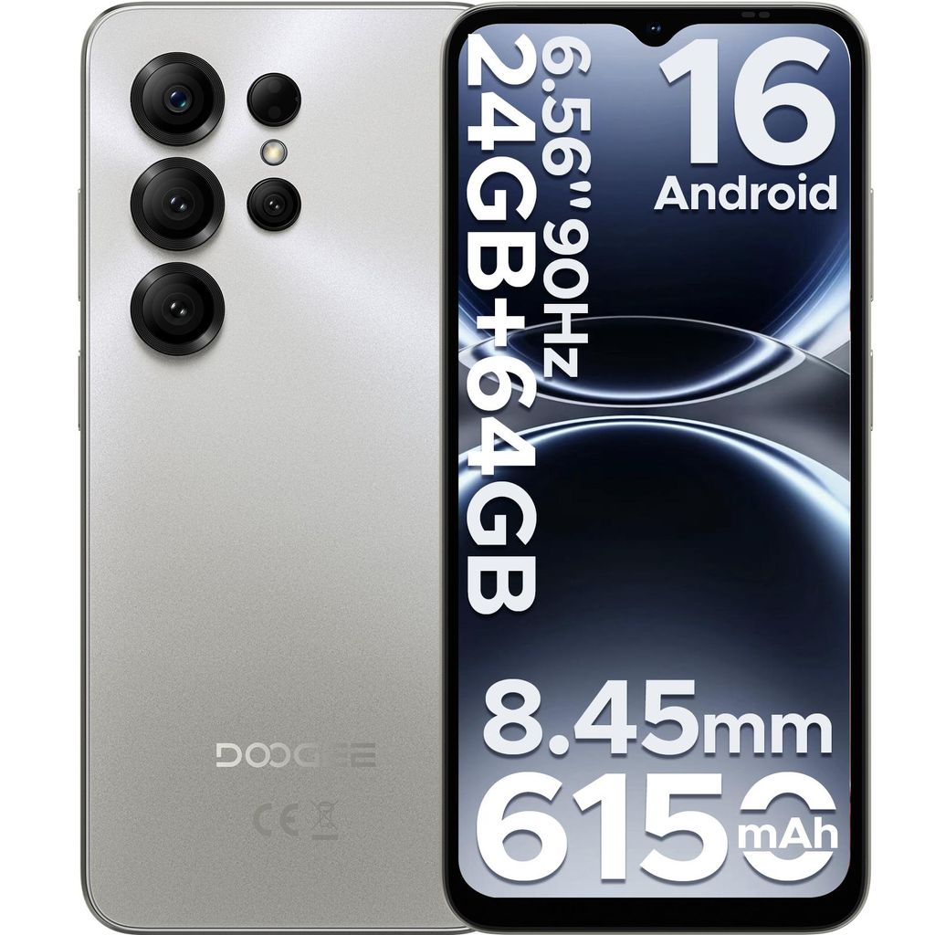 DOOGEE Note56 X Smartphone Handy, Android 16, 6,56" 90Hz, Produktbild 