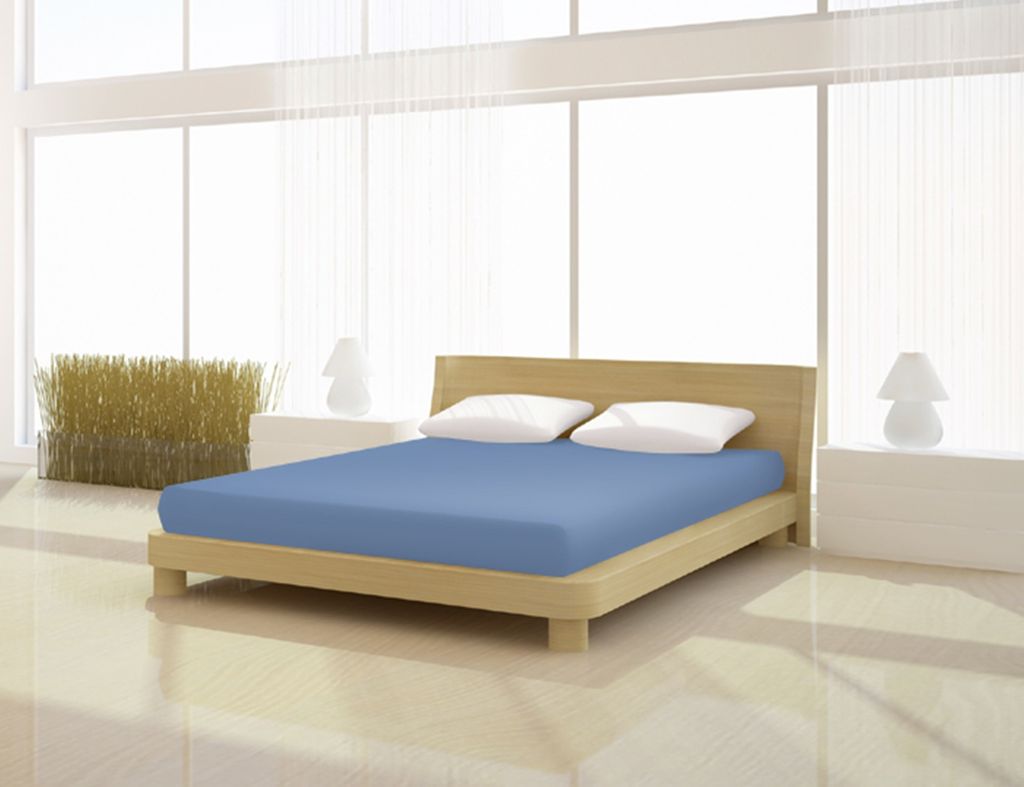 Topper Spannbetttuch Full Elasthan de luxe 160 x 200 cm 160x200