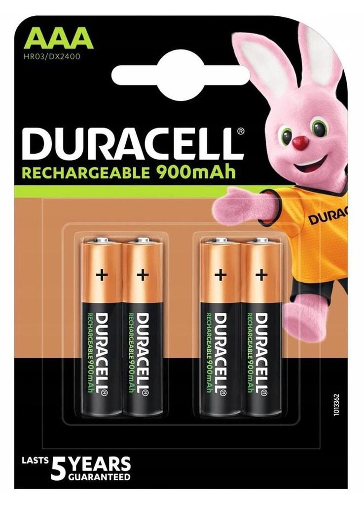 Akumulatorki Duracell AAA 900mAh 4 szt. Zdjęcie produktu 