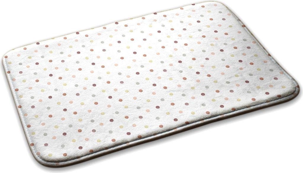 Teppich Kinderteppich Schlafzimmer Modern - 90 cm x 60 cm - Pünktchen