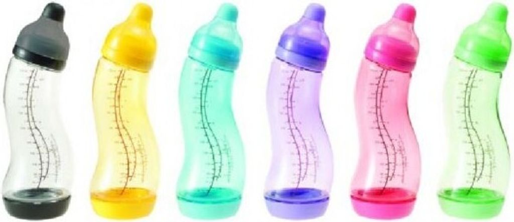 Difrax S 310 Baby-Flasche + Sauger, 310ml Fassungsvermögen, Produktbild 