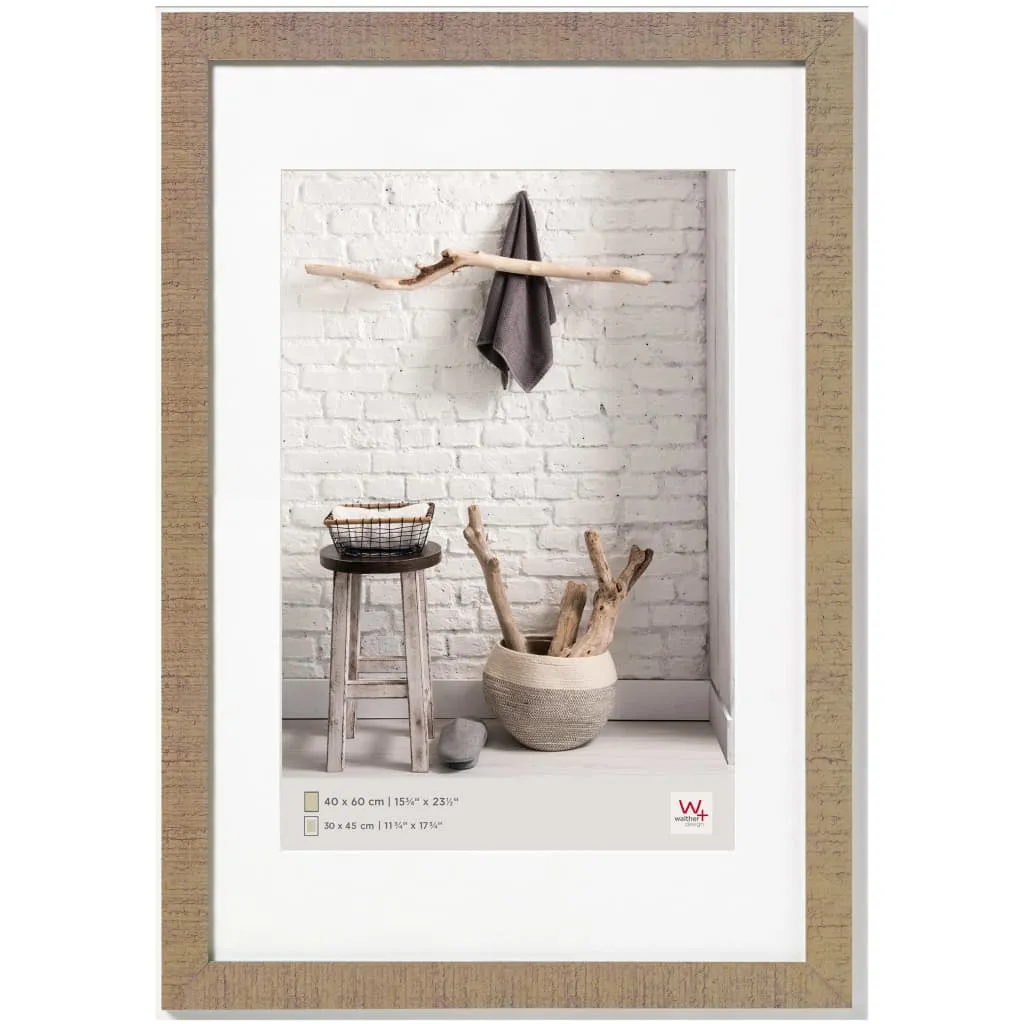 Cornice Minimal Walther Design Home 60x80 Marrone | Style Scandinavo