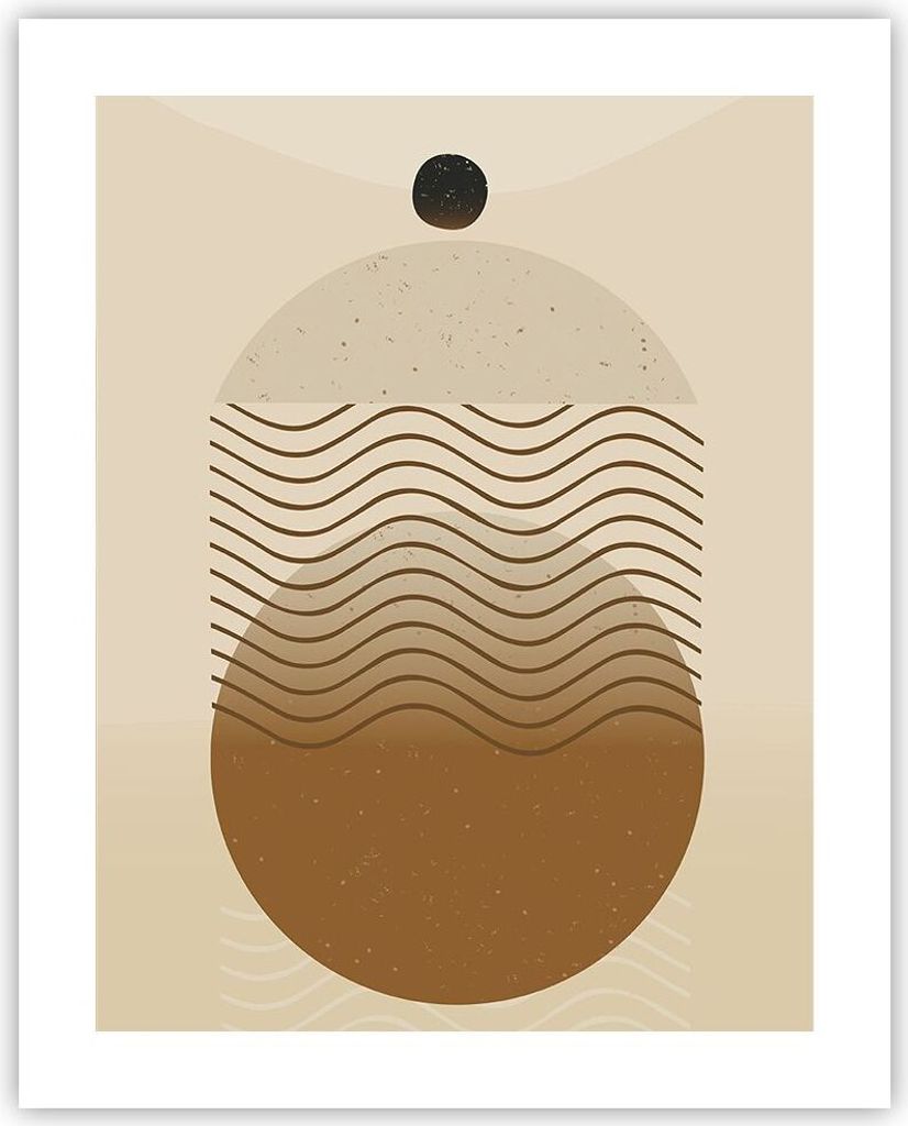 Poster - Poster ohne Rahmen - Abstraktion Geometrie Produktbild 