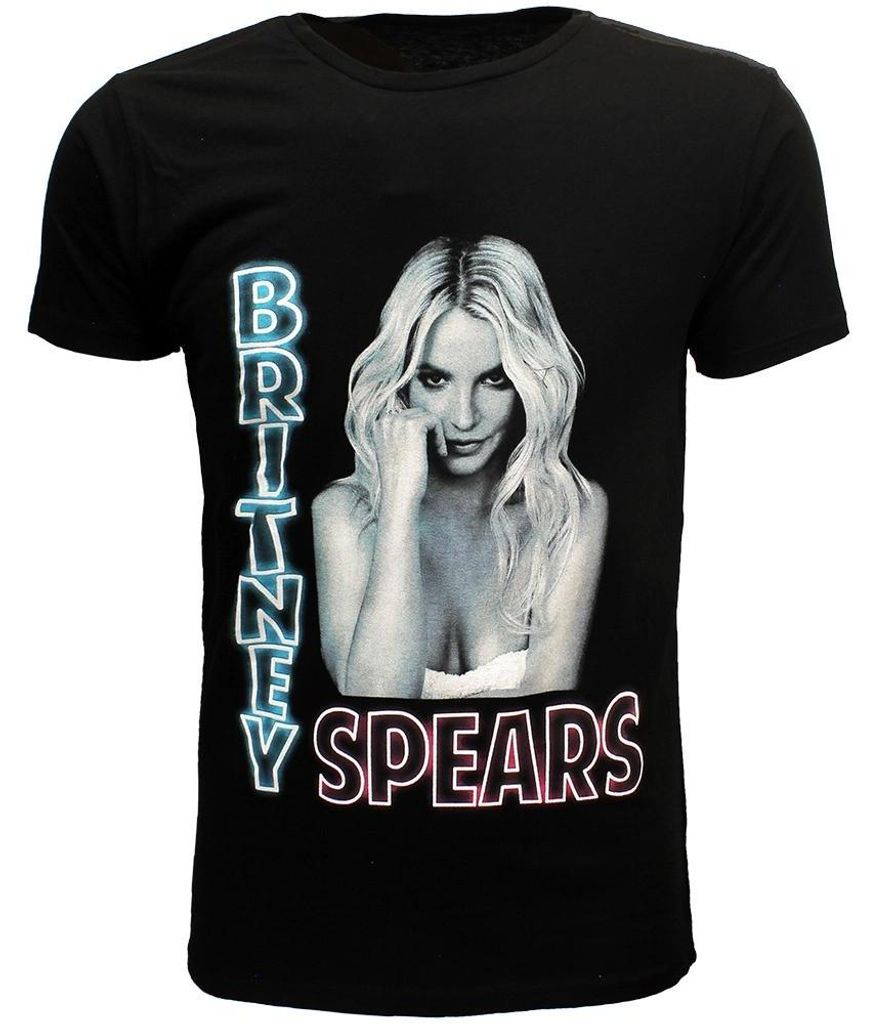 Britney Spears Neonlicht-T-Shirt - S