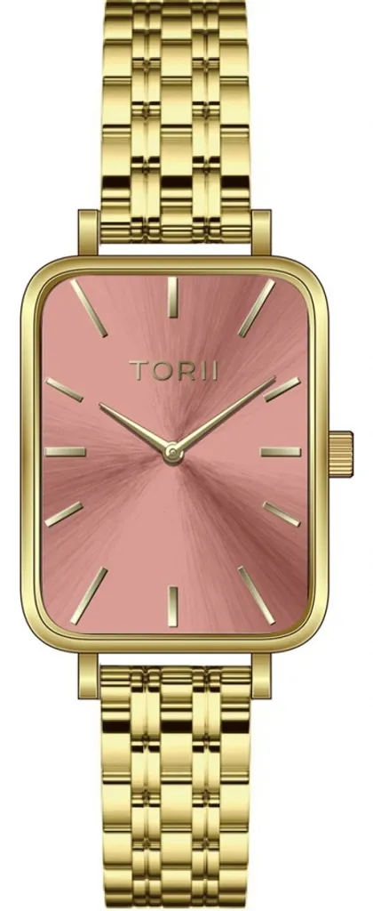 Montre-bracelet Femme au Design Moderne Rose et Or - Modèle G20GB.CG