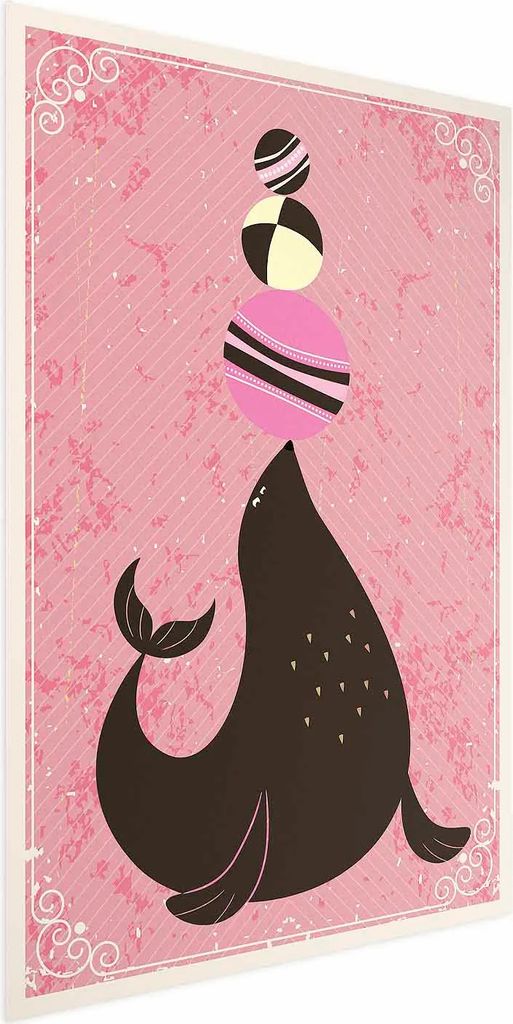Posterpapier Poster - Seal 21x30 cm Für Kinder g-C-0113-ao-a