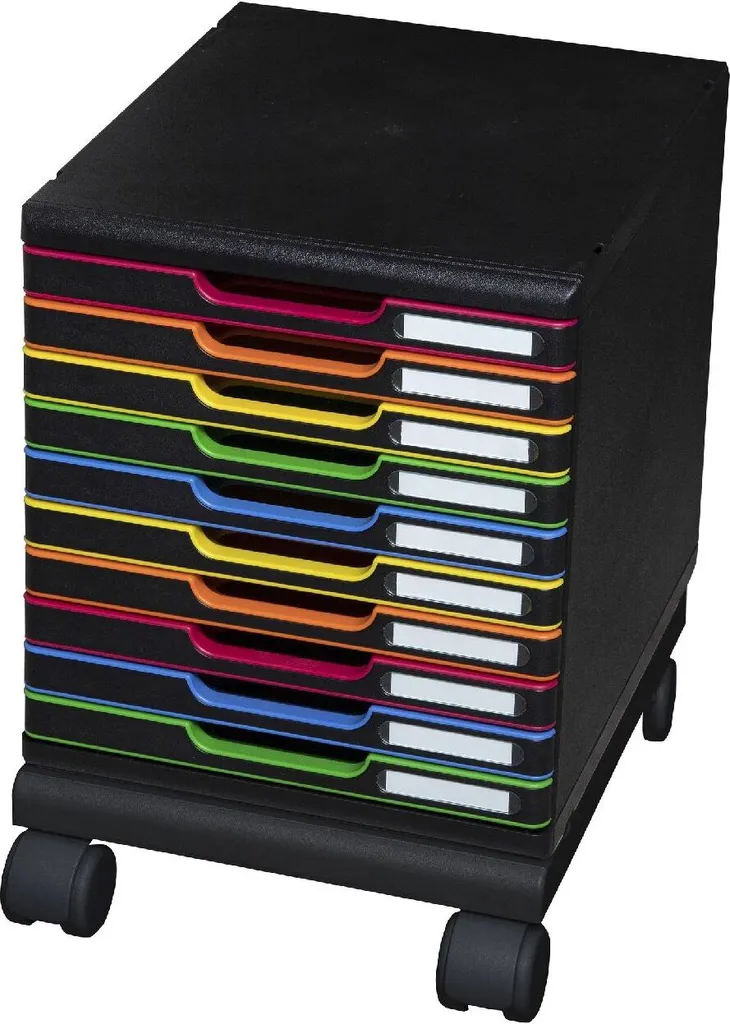 Roulettes pour caisson de bureau Modulo Exacompta : mobilité facile - 19