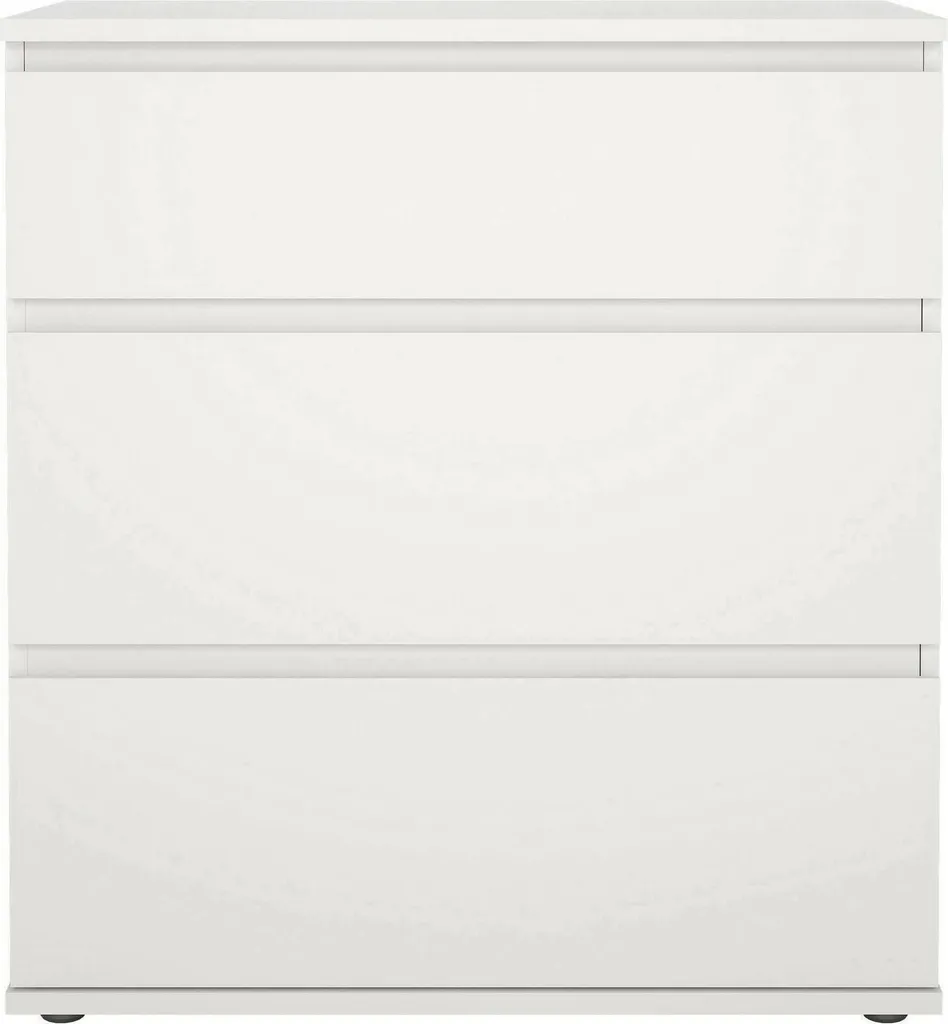 Commode NOVA Buffet Sideboard Blanc - Meuble de Rangement Design Épuré