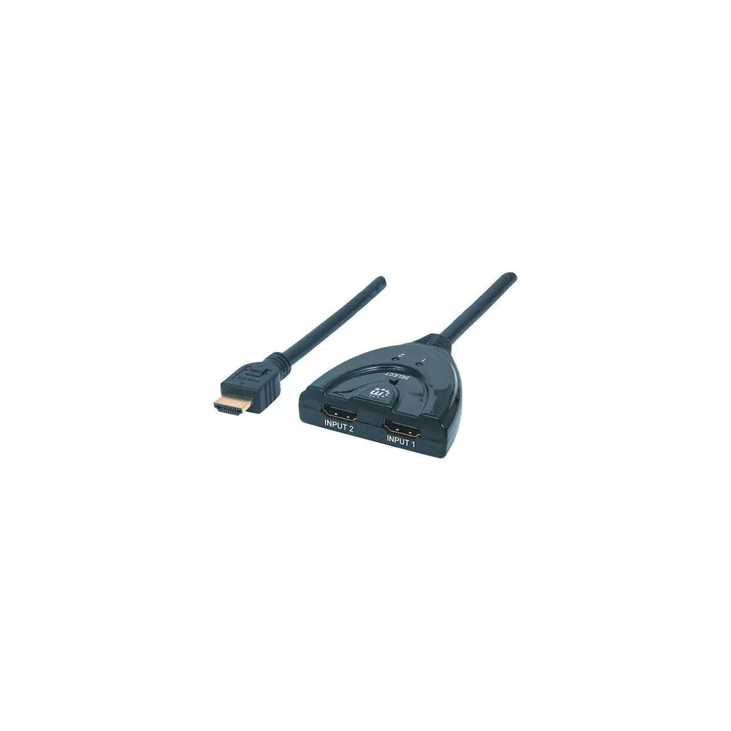 Addio Cavi Staccati! Switch HDMI Manhattan 207416 per Tutta la Famiglia