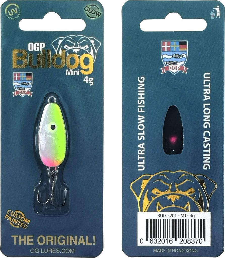 Westin Bulldog - Blinker, Länge / Gewicht:3.3cm / 4g, Farbe:MJ