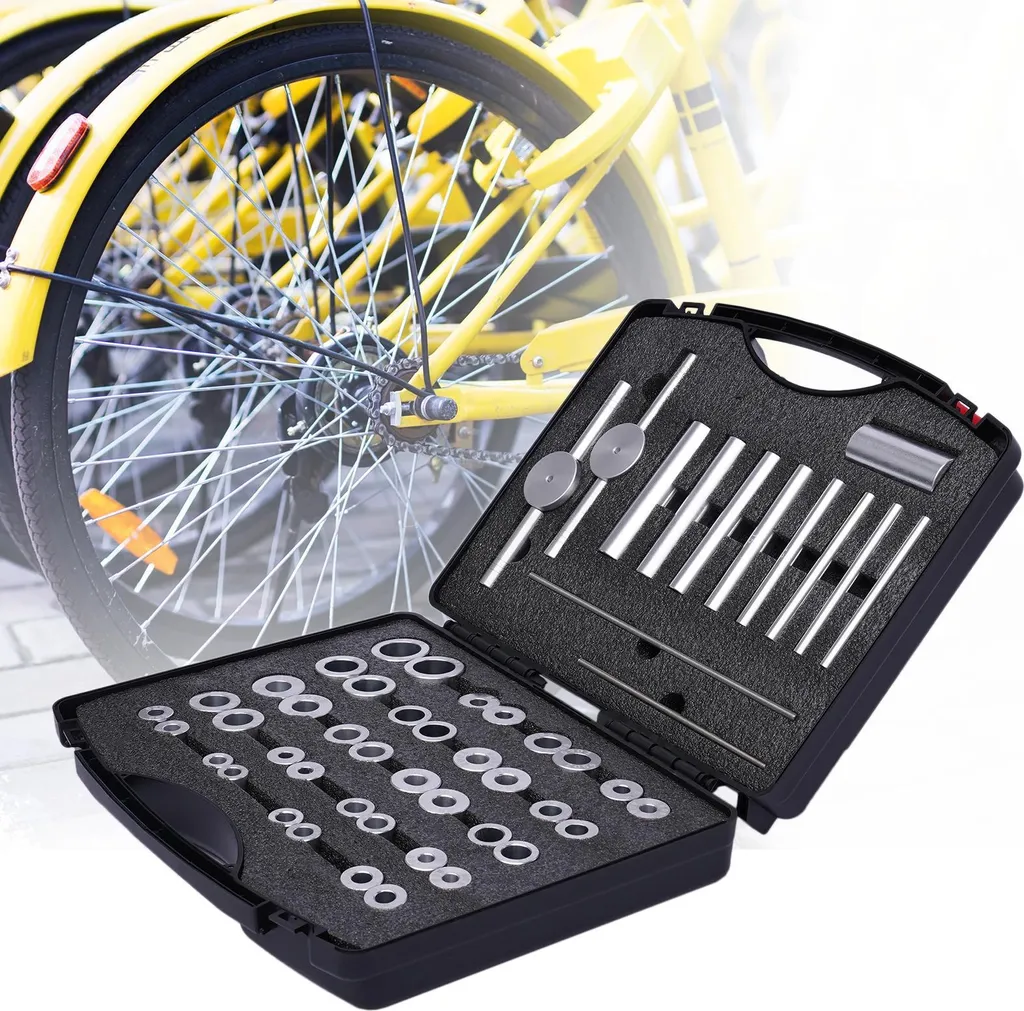 Installer les roulements de moyeu vélo facilement avec ce kit CNC noir - 3