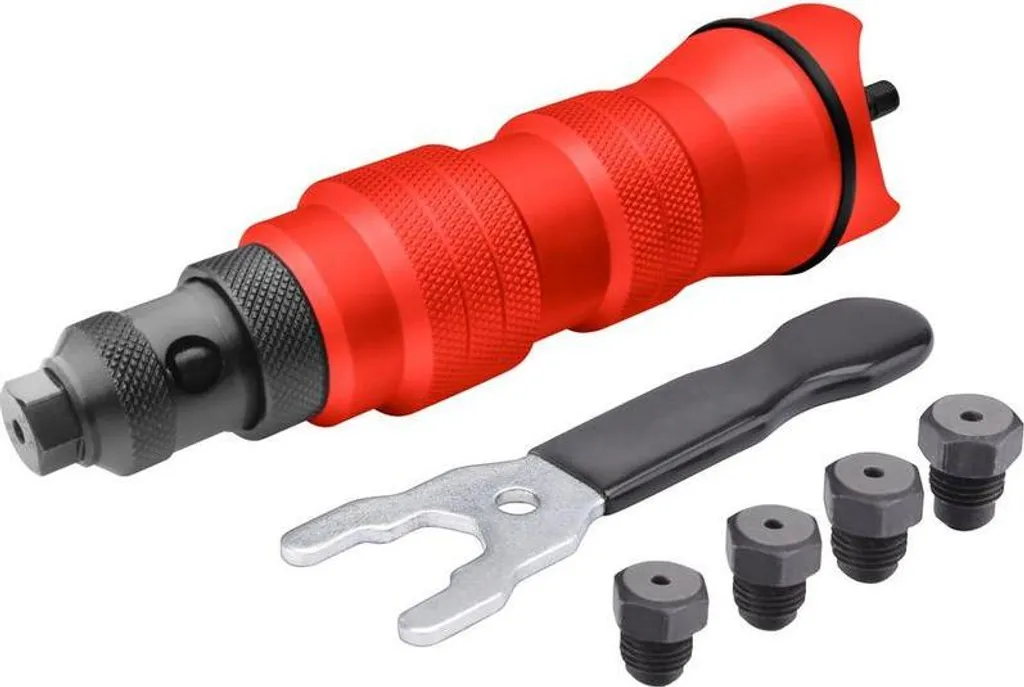 Embout Riveteuse pour Perceuse 1/4 Pouce avec Coffret Strend Pro 6,4 mm