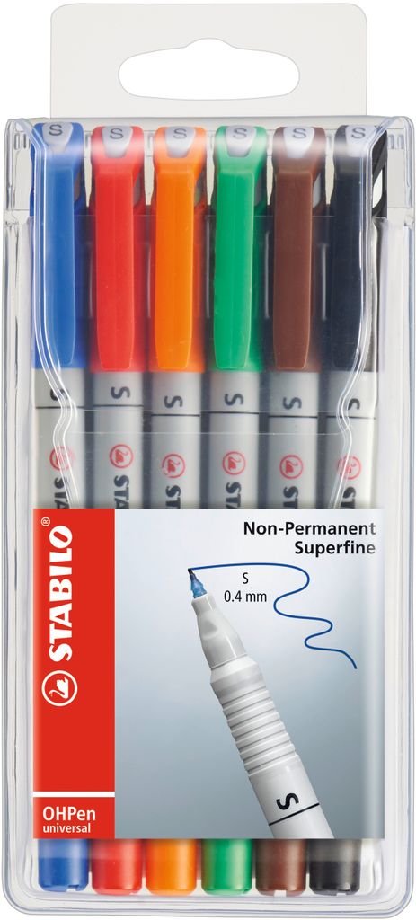 Folienstift - STABILO OHPen universal - wasserlöslich Produktbild 