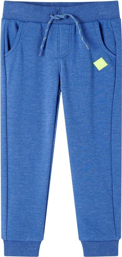 Kinder-Trainingshose Blau Melange 128