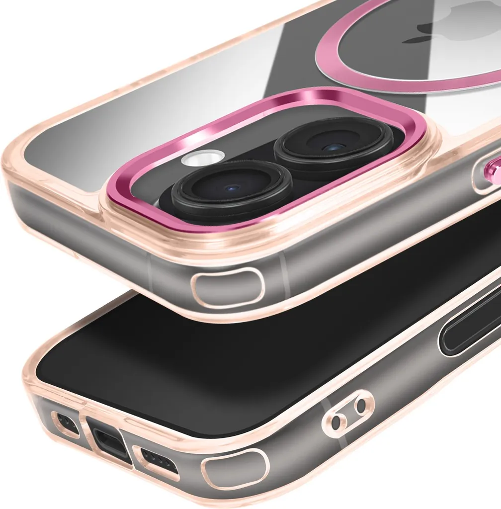 Custodia Avizar iPhone 17 MagSafe Oro Rosa - Sicura e Bellissima - 2