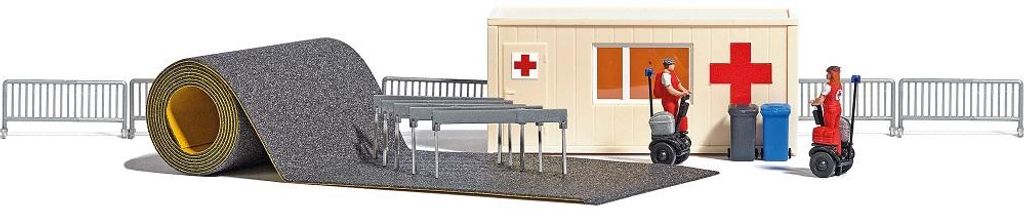 Busch A-Set: Sanitätsstation H0 7869