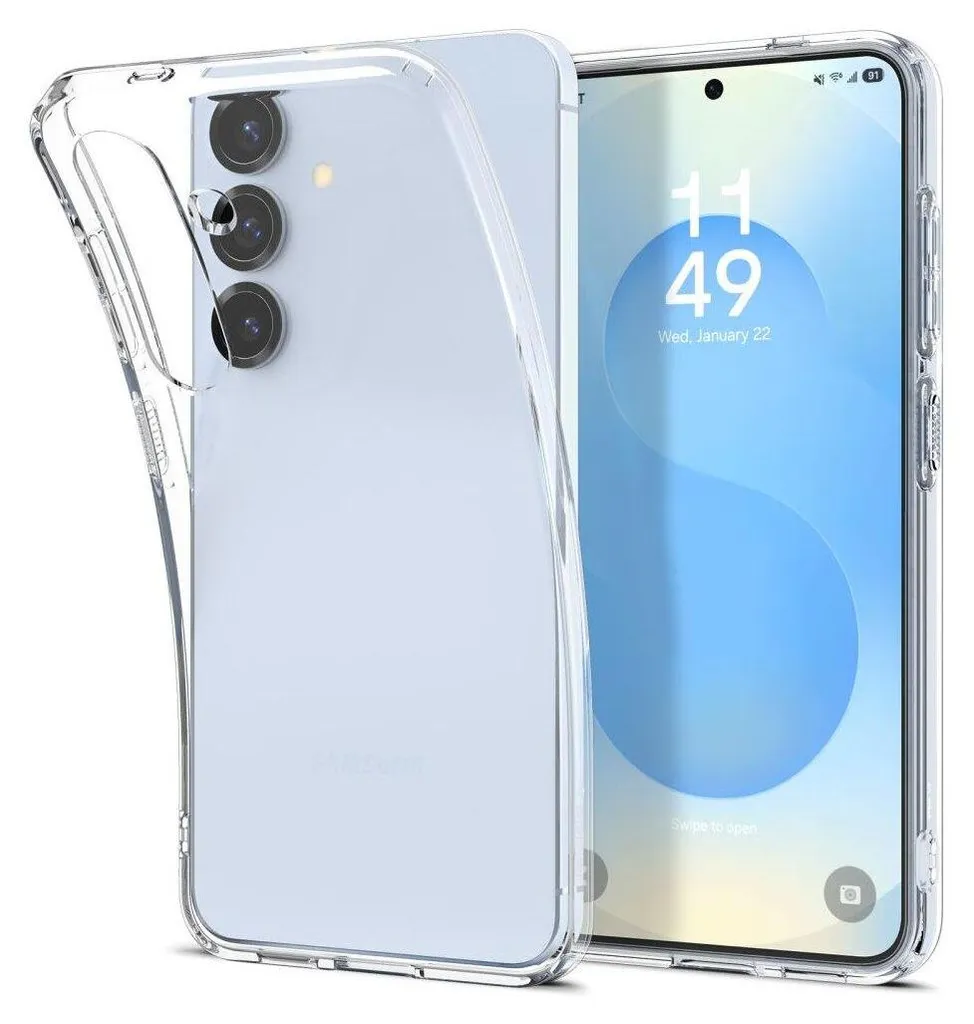 SPIGEN Spigen Liquid Crystal Galaxy S25 Custodia in cristallo trasparente