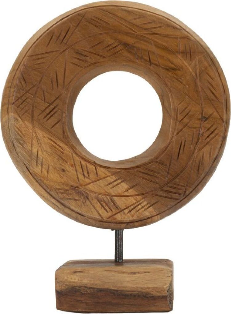 o Ferretti rzeźba Dorat z drewna tekowego 20x10x28 cm Zdjęcie produktu 