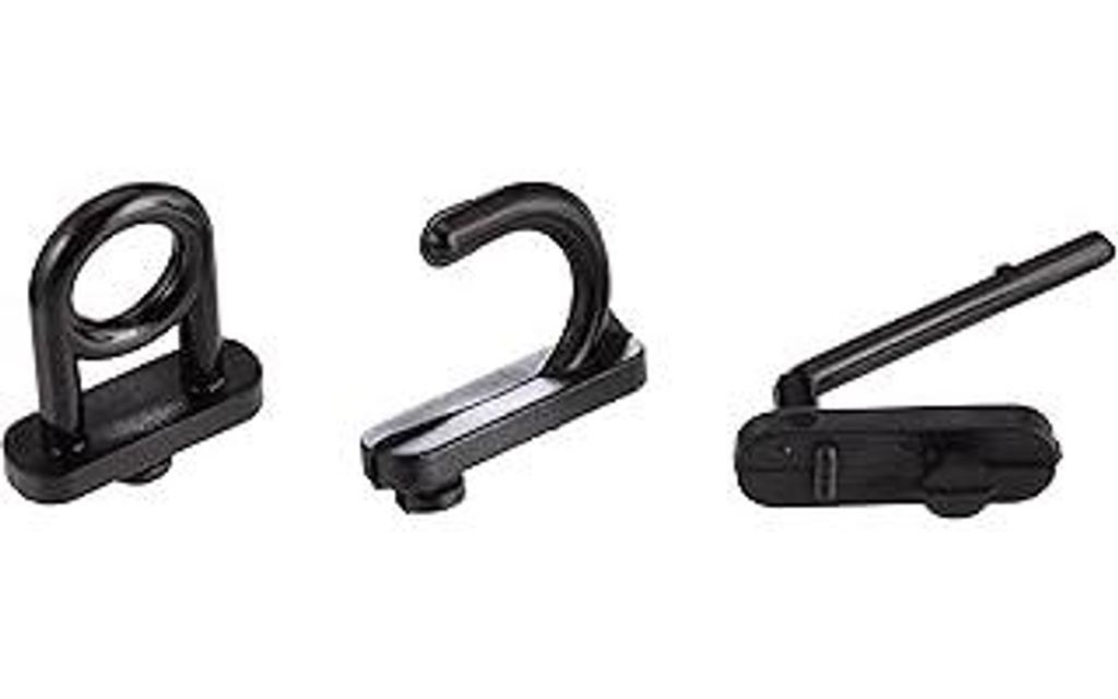 Ribimex Werkzeughaken Set 30-teilig für Lochwand, stabile Kunststoff-Haken in 3 Formen, Werkzeughalter für Garage, Werkstatt & Hobbyraum, einfach...