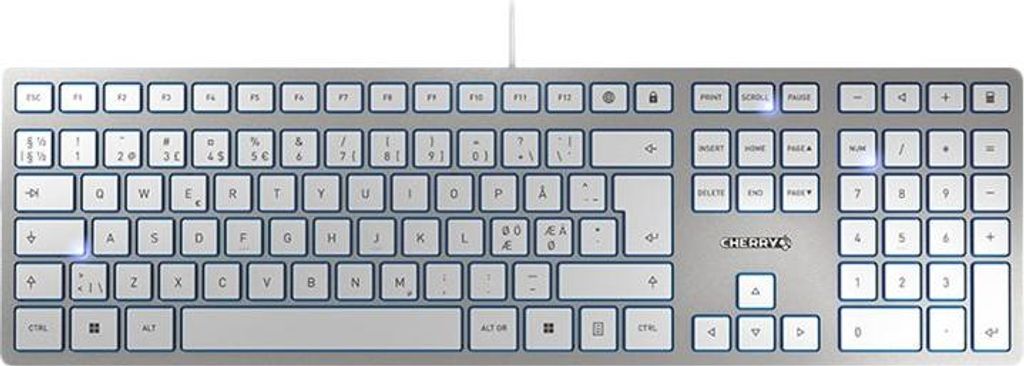 Cherry JK-1600PN-1 CHERRY TAS KC 6000 SLIM Corded PN-Layout Immagine del prodotto 