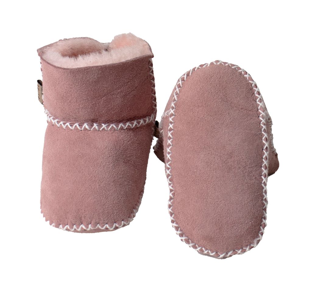 Baby Booties Modell PARIS aus Merino Lammfell mit Produktbild 4