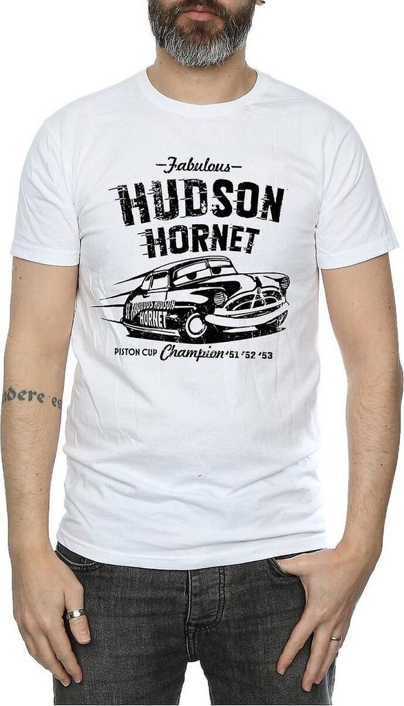 Cars - T-Shirt für Herren BI846 (M) (Weiß)