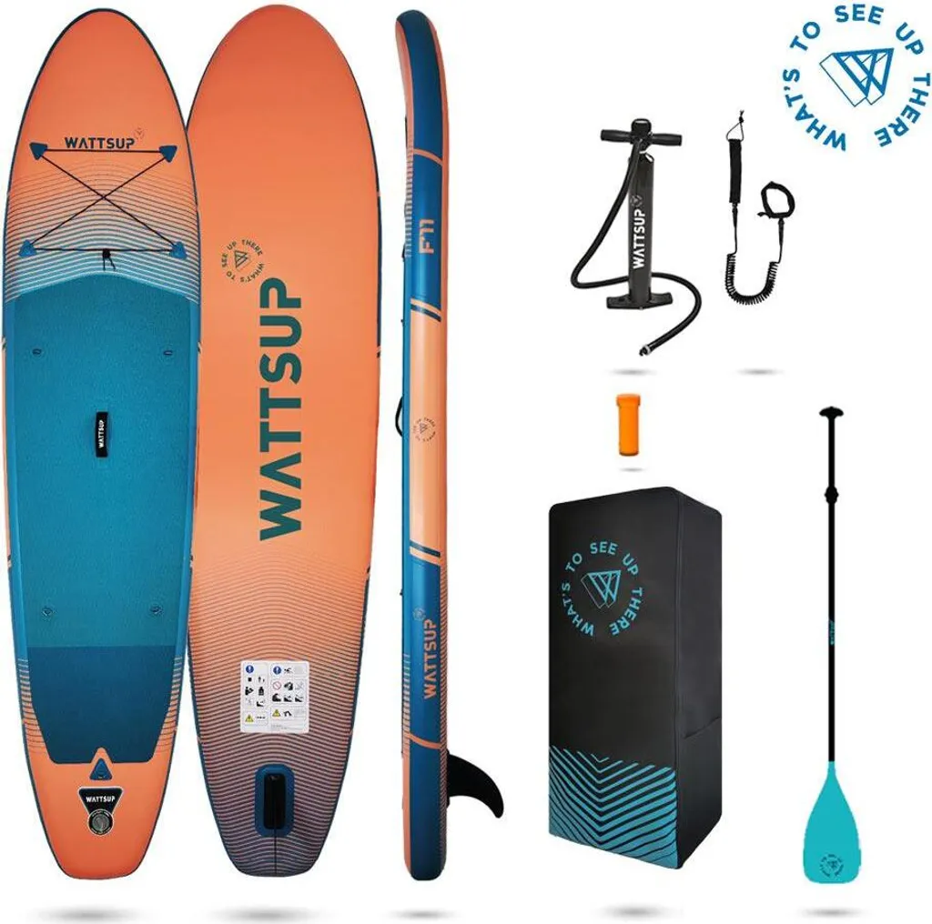 Planche Paddle WattSUP F11 Large et Stable - 335cm en Drop-Stitch