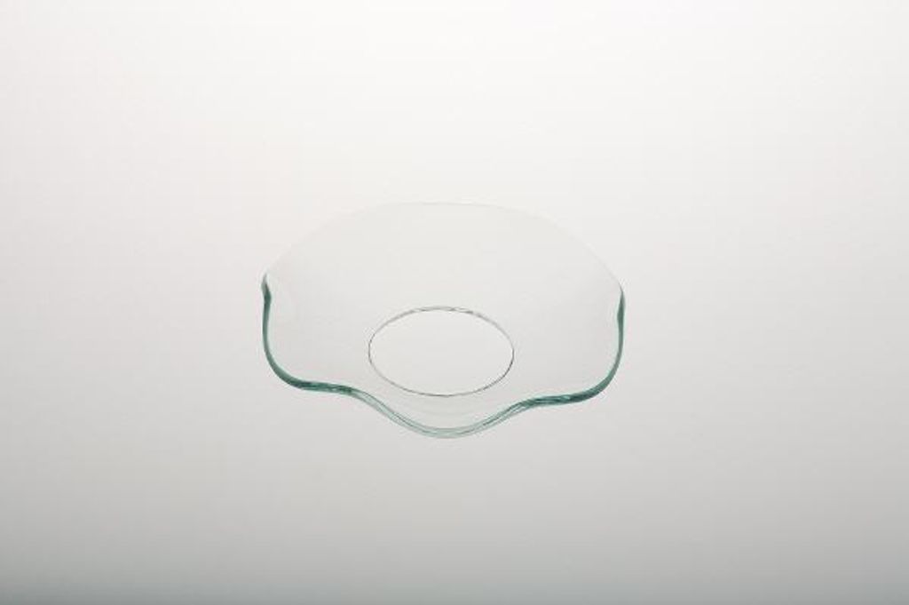 Tropfschale, Glas, Außen-Ø 6,8 cm Kerzentropfenfänger, Produktbild 