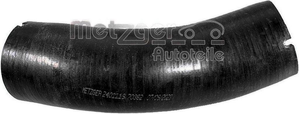 Ladeluftschlauch rechts ohne Schellen METZGER für u.a. FIAT DOBLO