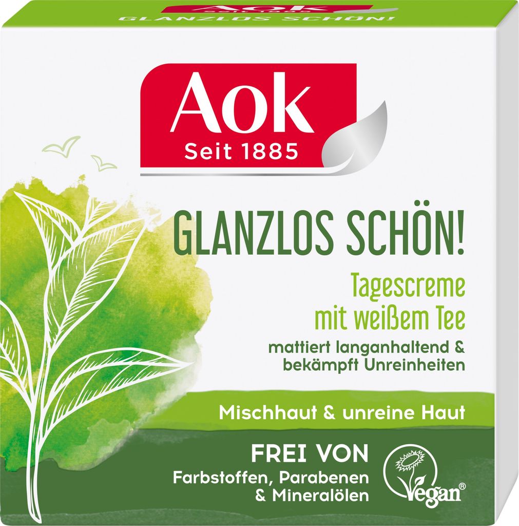 AOK Tagespflege Tagescreme mit weissem Tee 50 ml Produktbild 
