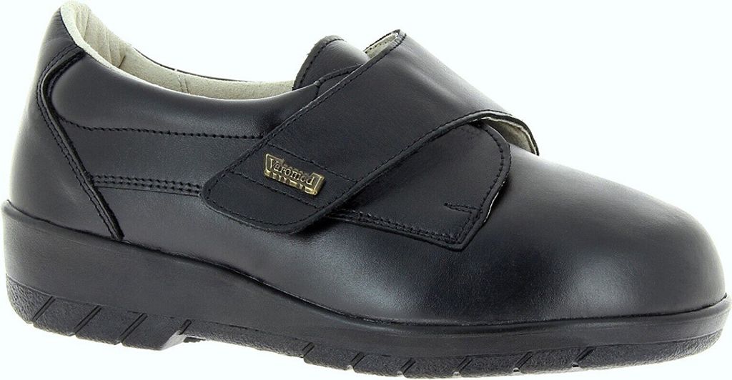 Varomed Diabetikerschuh für Damen Basel Schwarz Weite L (Größe 41)
