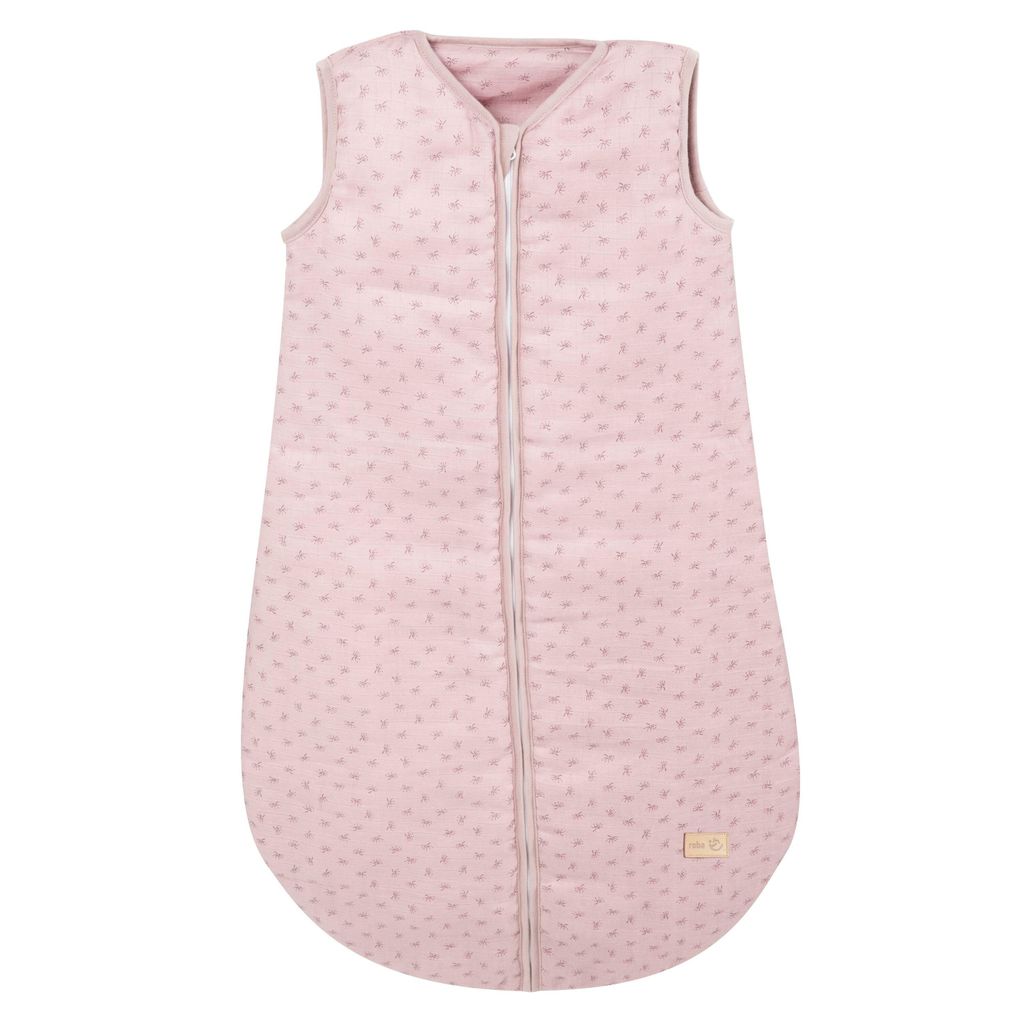roba organic Schlafsack „Lil Planet” rosa/mauve, 90 cm aus, Produktbild 