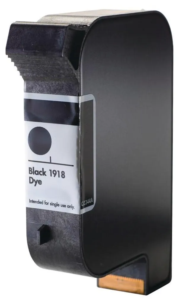 Cartouche HP 1918 noir haute résolution 300 dpi pour texte sans bavure