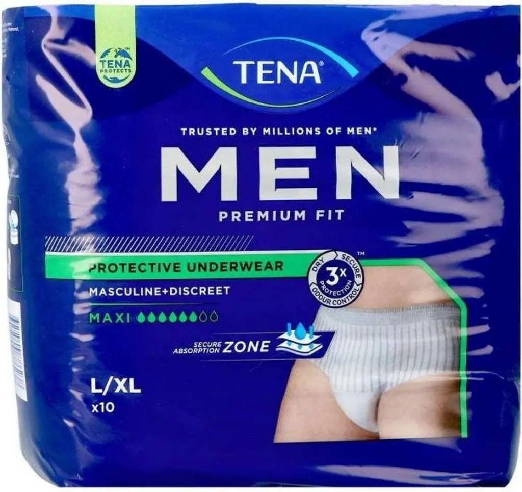 Tena Men Premium Fit Level 4 L/XL - Solution Anti-Fuites et Odeurs 40u