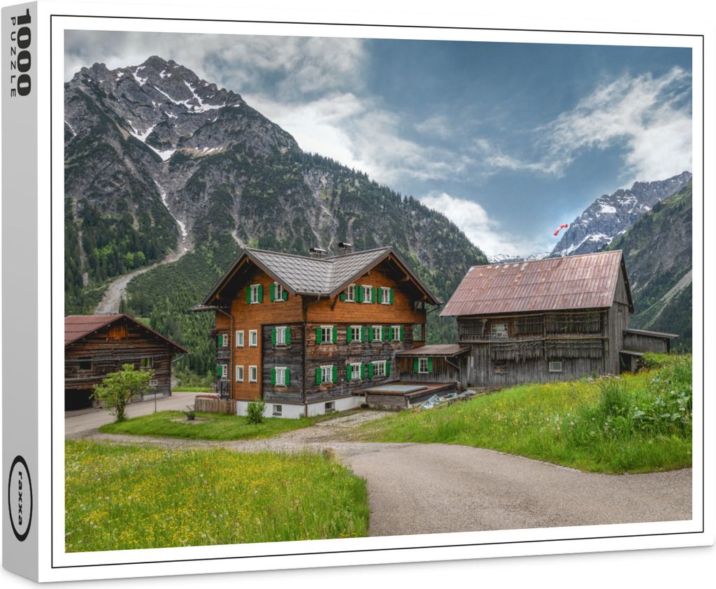 raxxa Premium-Puzzle "Kleinwalsertal", 1000 Teile