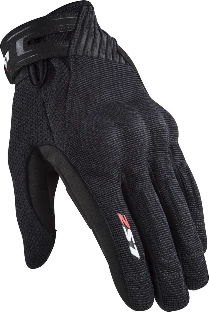 Gants LS2 Dart II Noir L - Finies les Mains Chaudes avec ce Gant Ventilé