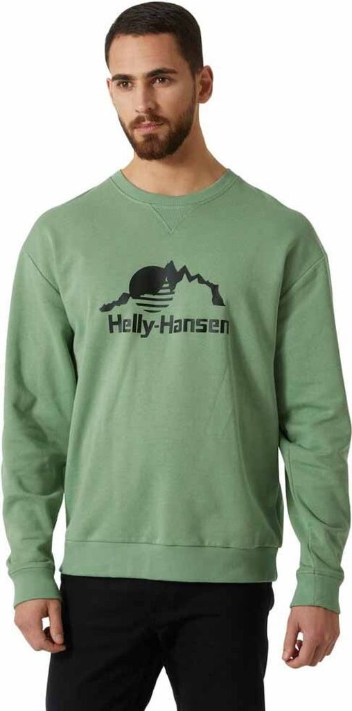 Helly Hansen Yu Crew 2.0 Sweatshirt Grün XL Mann Grün XL